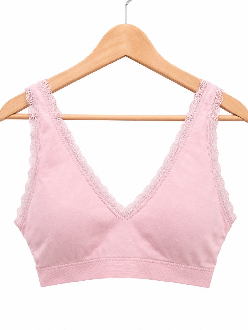 Laura Ashley Pink Lace Bralette | Size Medium
